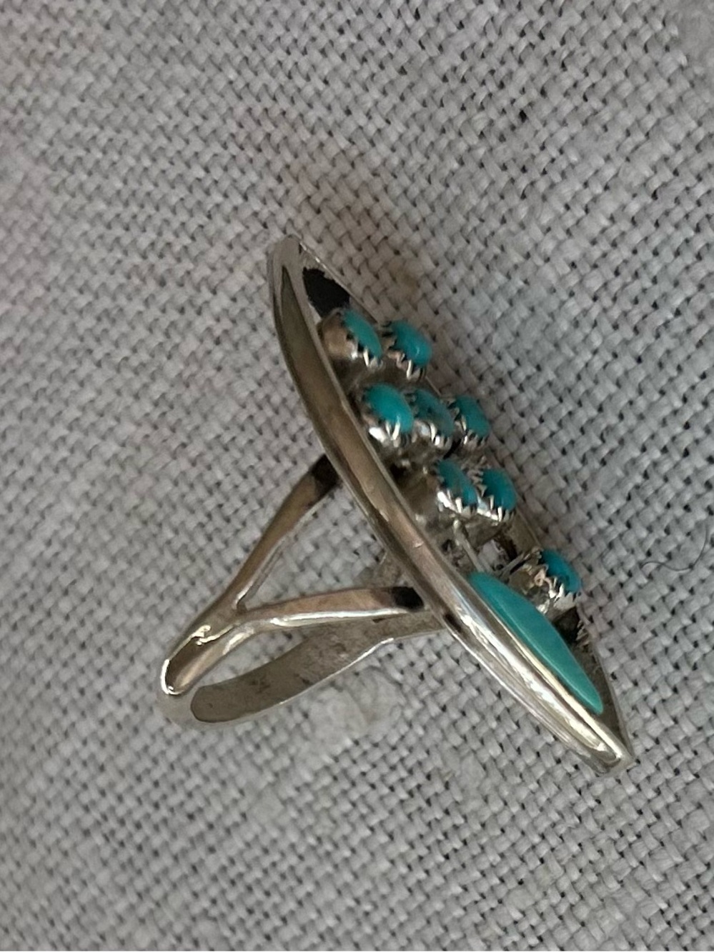 Vintage Native American Zuni Ring - Picture 12 of 14